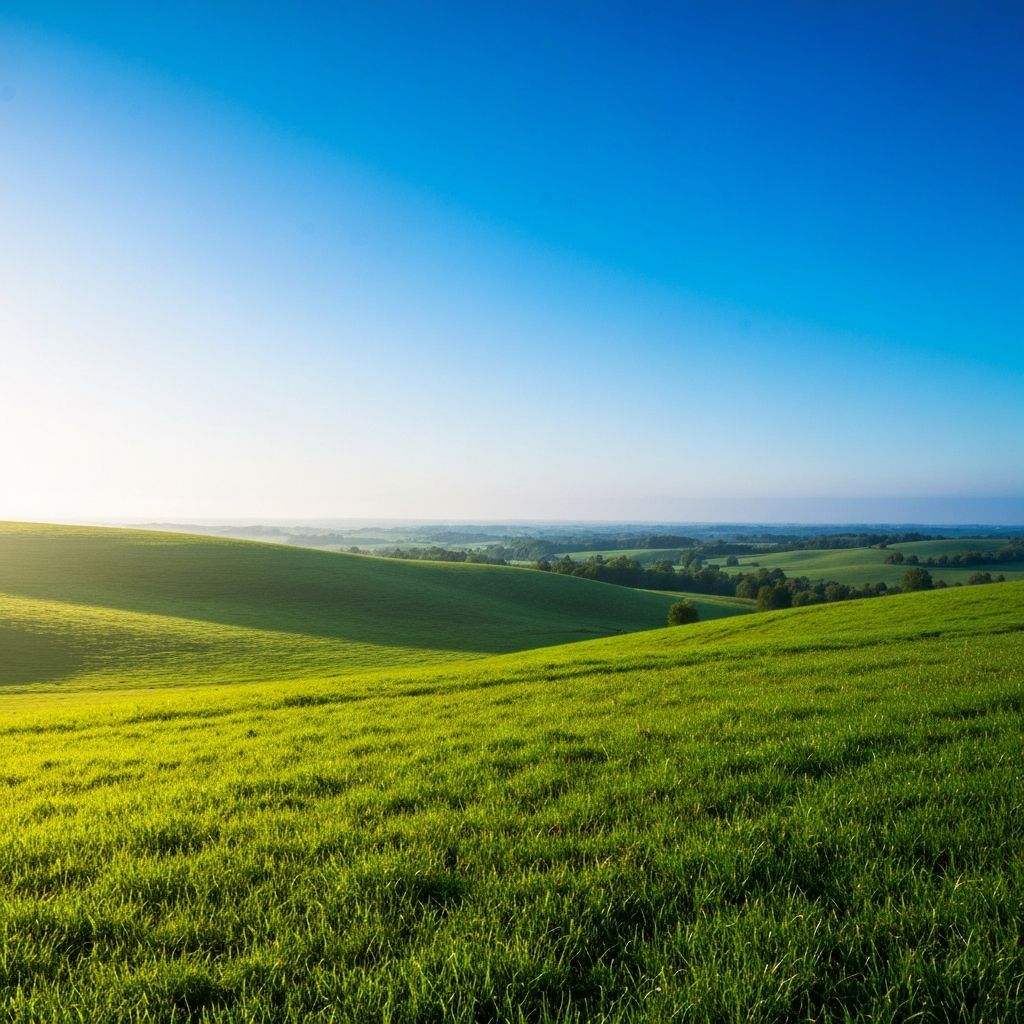 Natural landscape representing wellness and health